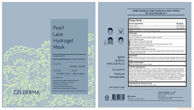 Pearl Lace Hydrogel Mask (Pearl Lace Hydrogel Mask Label Draft)
